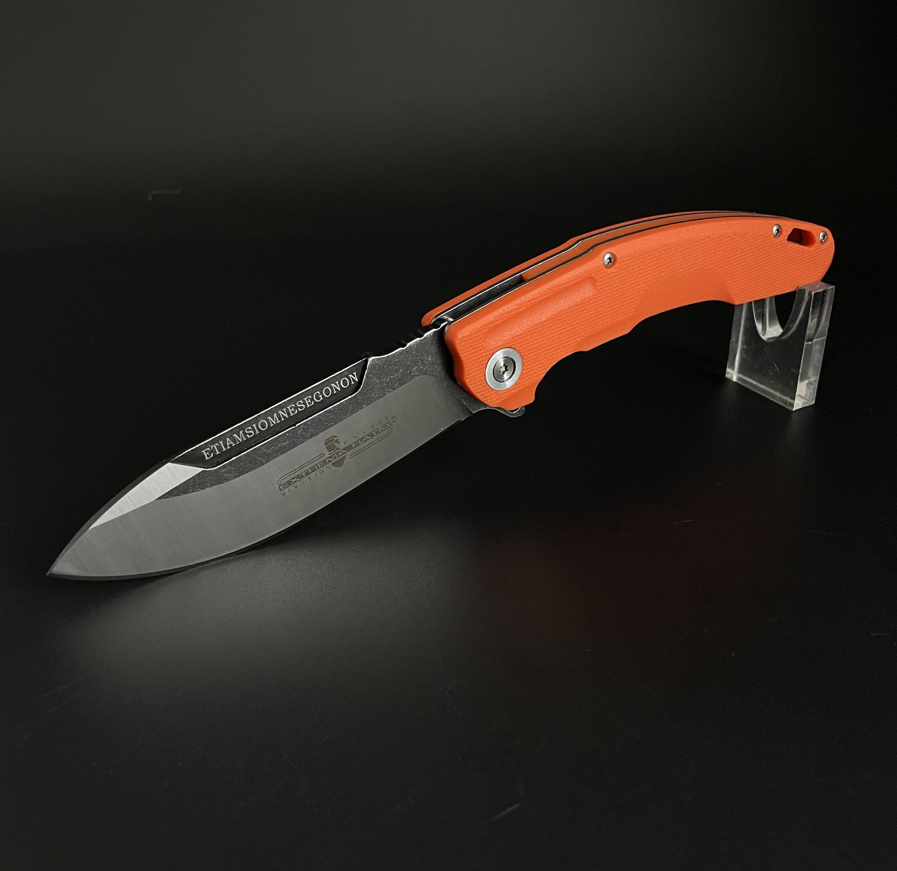 Нож складной туристический 2-2357С сталь D2 (KN1049) - фото 16