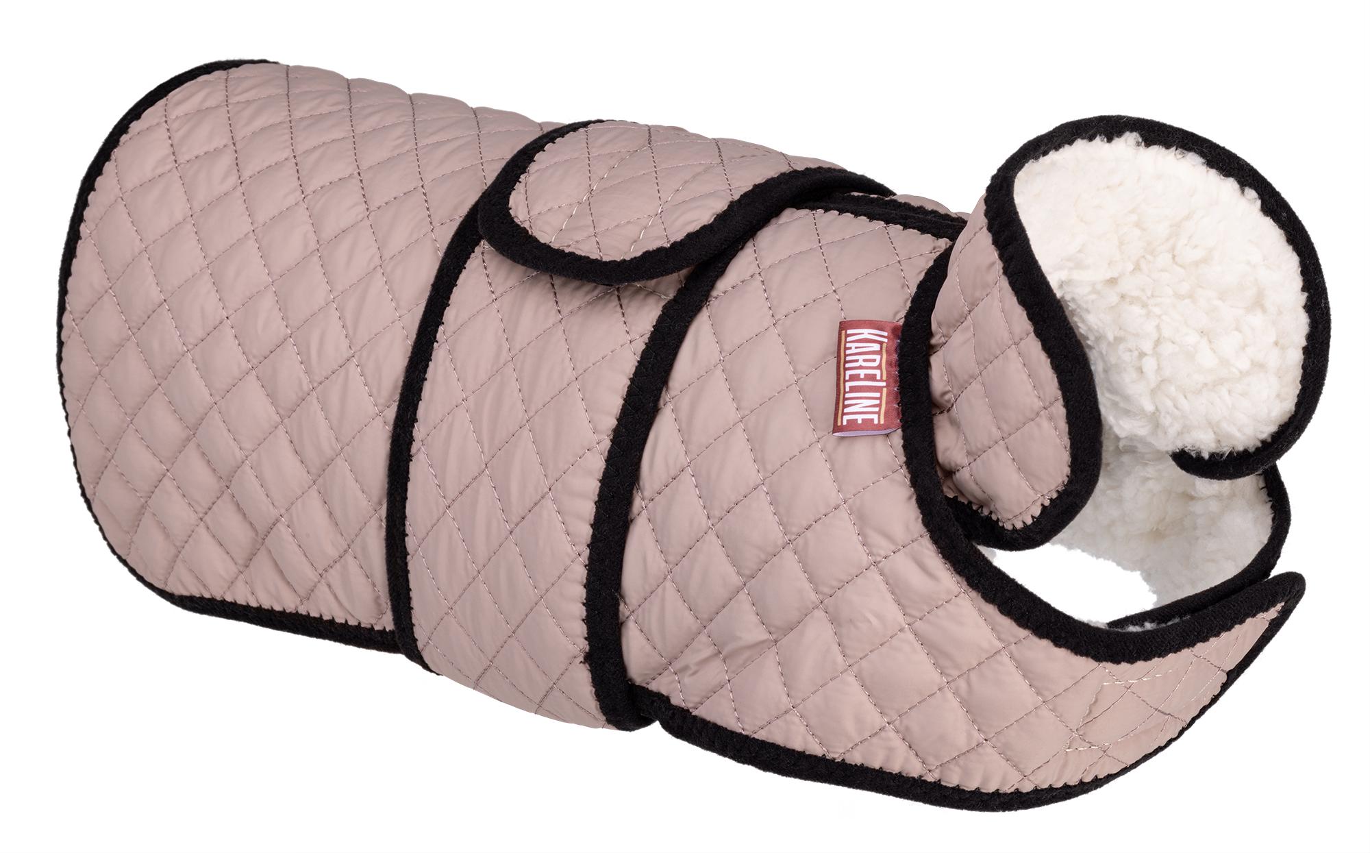 Жилетка KARELINE из стеганой плащевки на искусственном меху ХХS (90020/43)