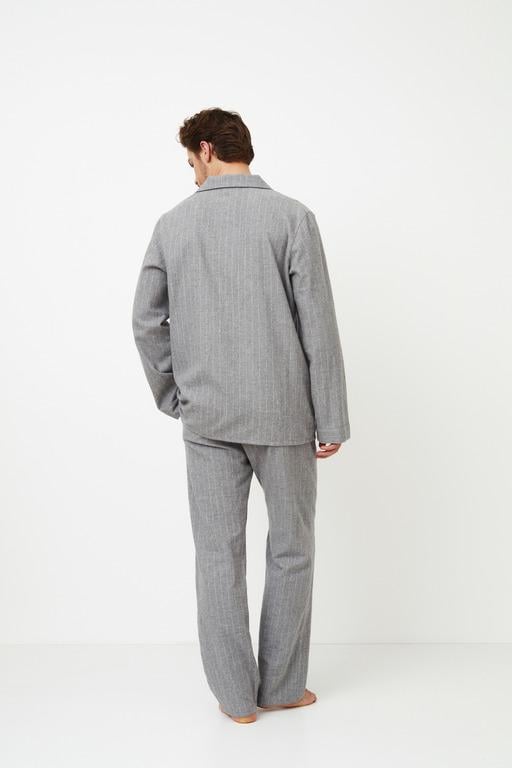 Піжама чоловіча Aruelle XXL сорочка/штани Сірий (35866-151-73) - фото 2