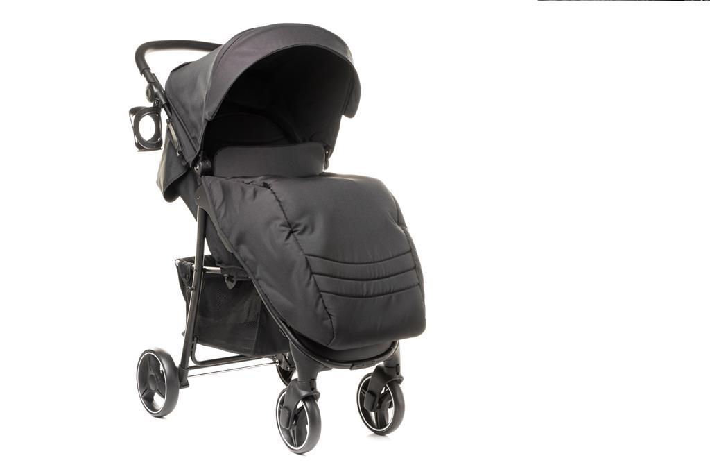 Коляска прогулочная 4Baby Rapid XXIII Black (24406) - фото 3