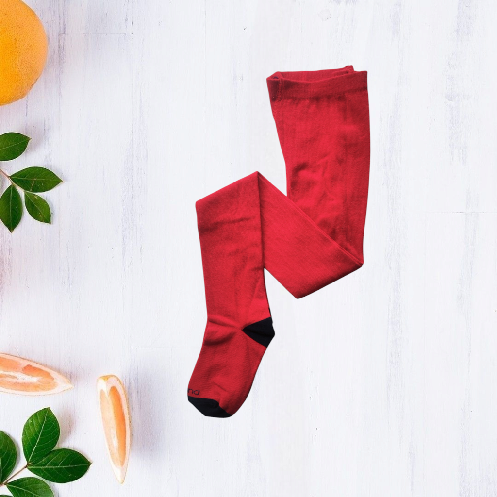 Колготки дитячі Duna демісезонні бавовняні 122-128 см Червоний (830182)