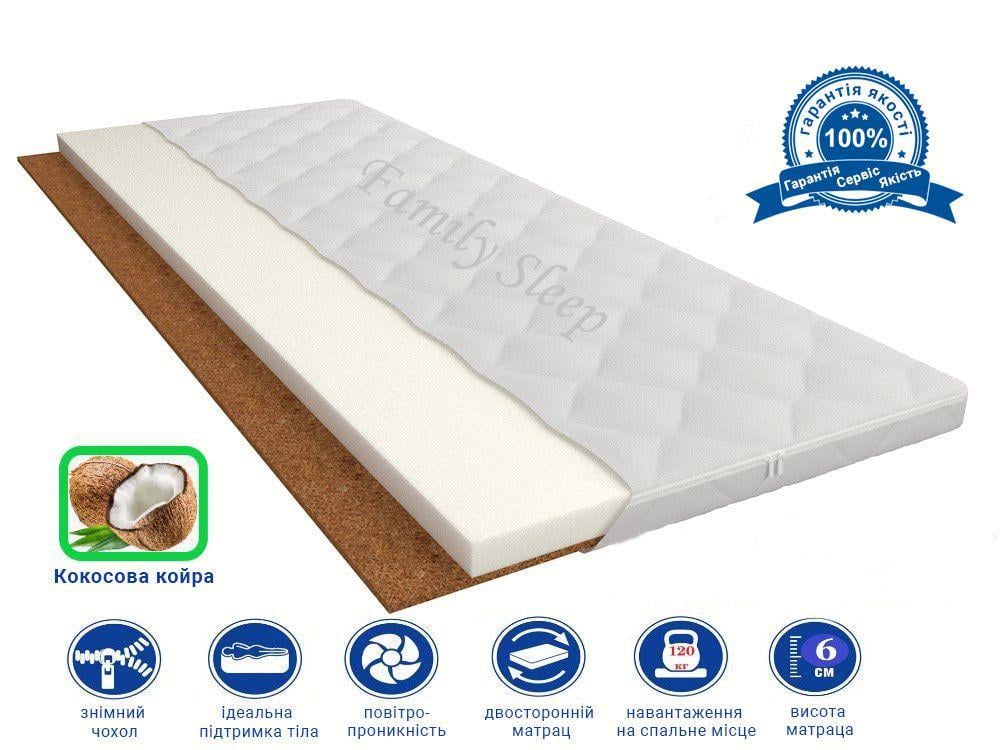 Матрас футон Family Sleep Либерти 160x200 см (875) - фото 4 Матрас футон Family Sleep Либерти 160x200 см (875) - фото 4