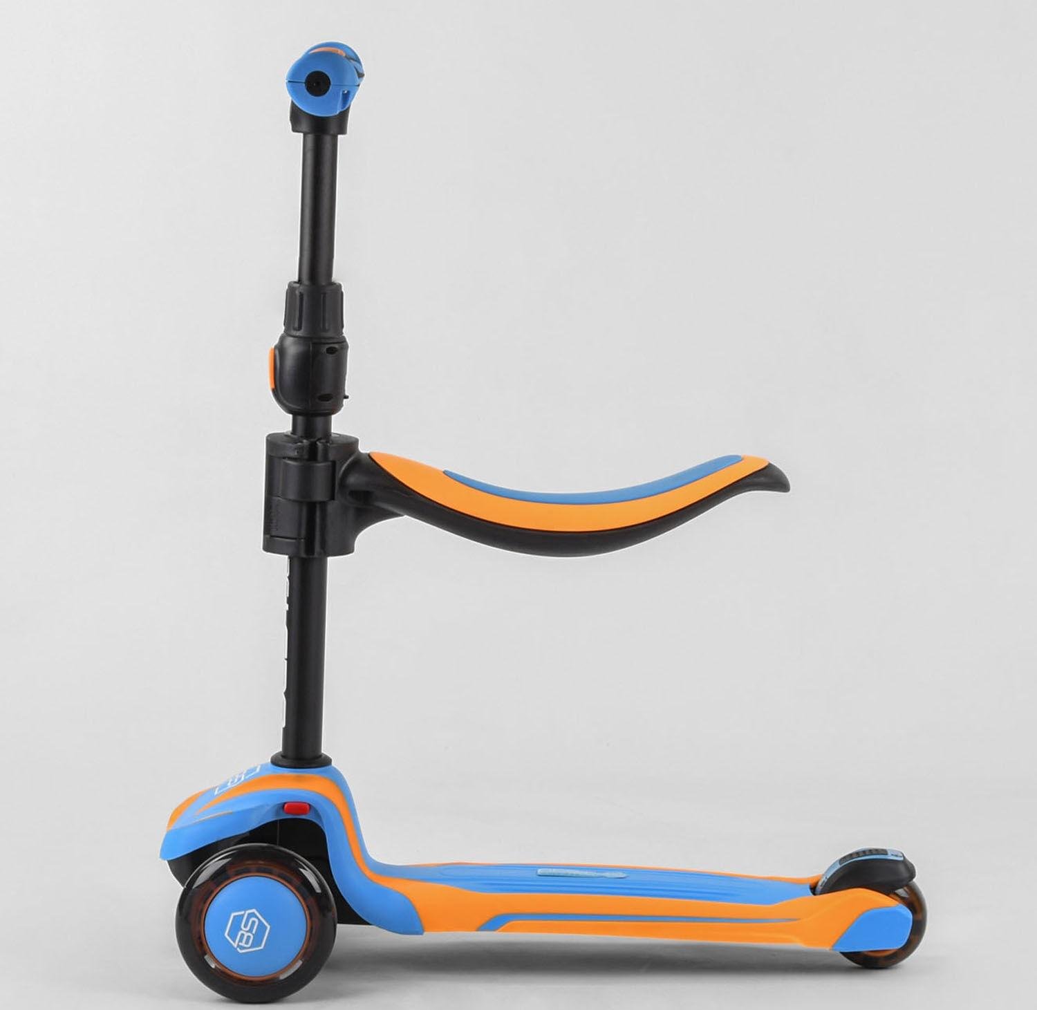 Самокат Best Scooter JS-30918 Голубой - фото 2 Самокат Best Scooter JS-30918 Голубой - фото 2