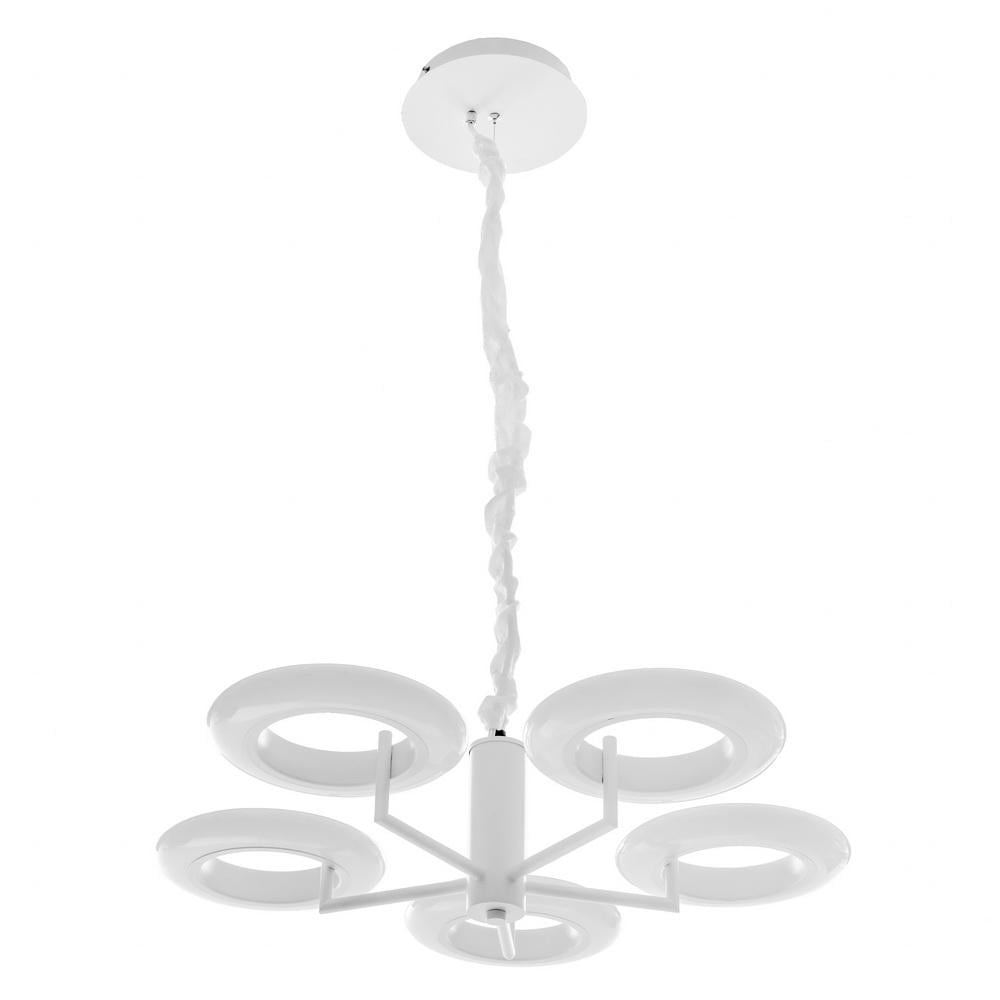 Люстра светодиодная подвесная Brille BL-481S/60 W LED WH для спальни