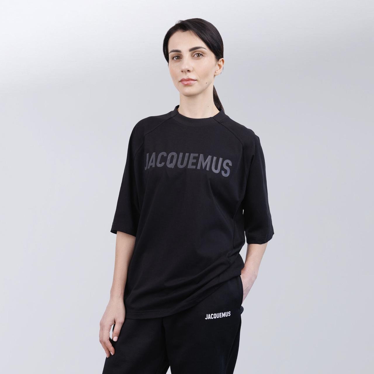 Футболка жіноча повсякденна Jacquemus S Чорний (2797308441)