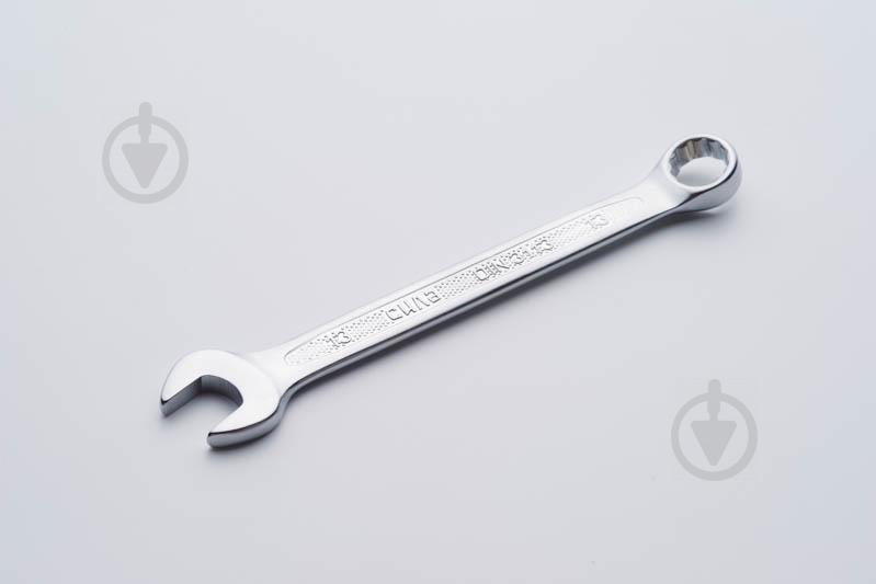 Ключ рожково - накидной СИЛА CrV 13 мм (холодный штамп DIN3113) (049761)
