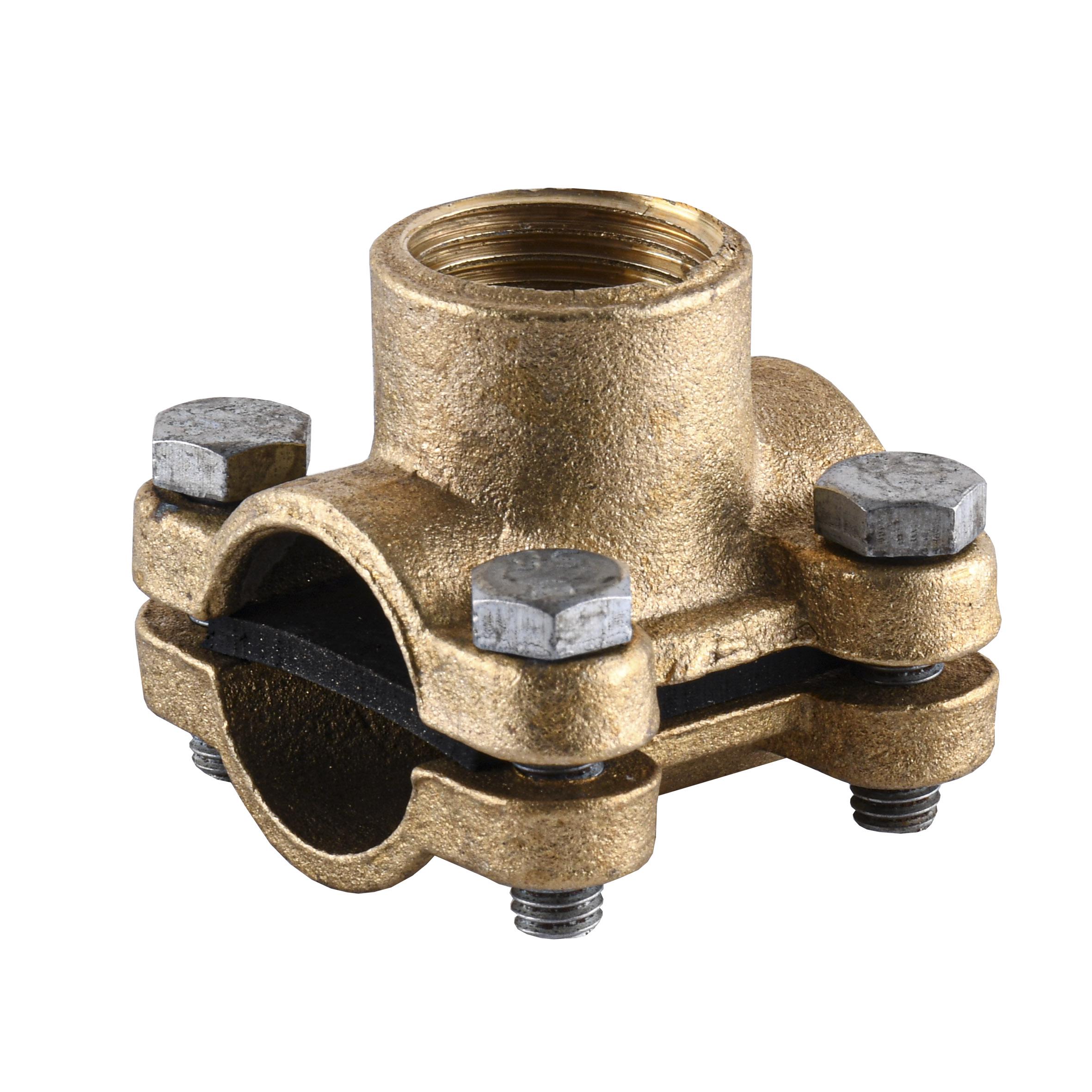 Врезка в трубу 3801Б латунная Ø20 мм 1/2" (000024382)