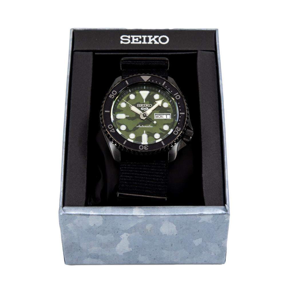 Часы Seiko 5 Sports SRPJ37K1 Камуфляжный (SRPJ37K1)
