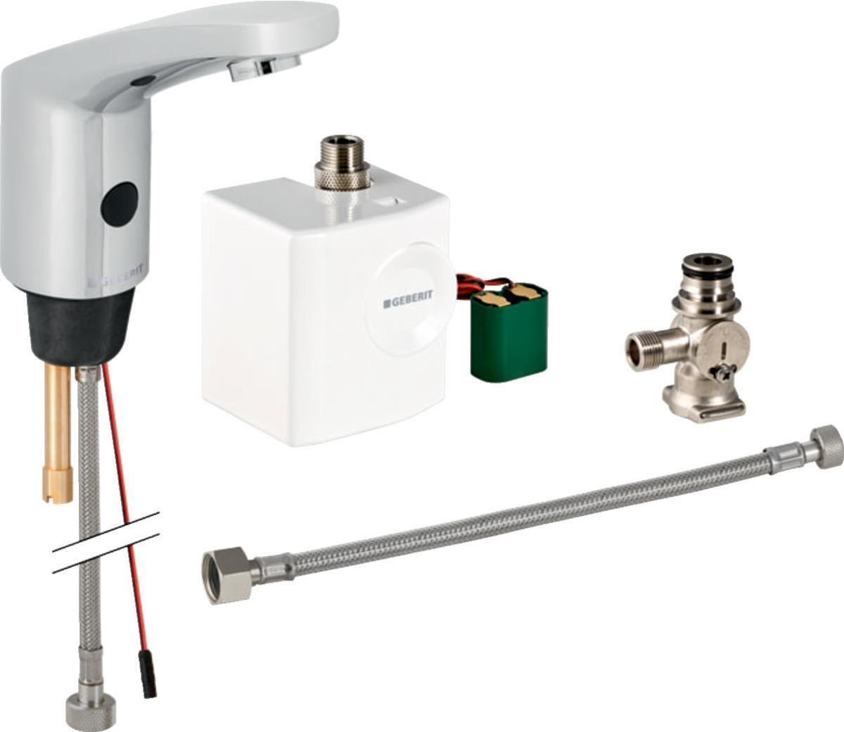 Смеситель для раковины Geberit HyTronic185 (116.365.21.1) Смеситель для раковины Geberit HyTronic185 (116.365.21.1)