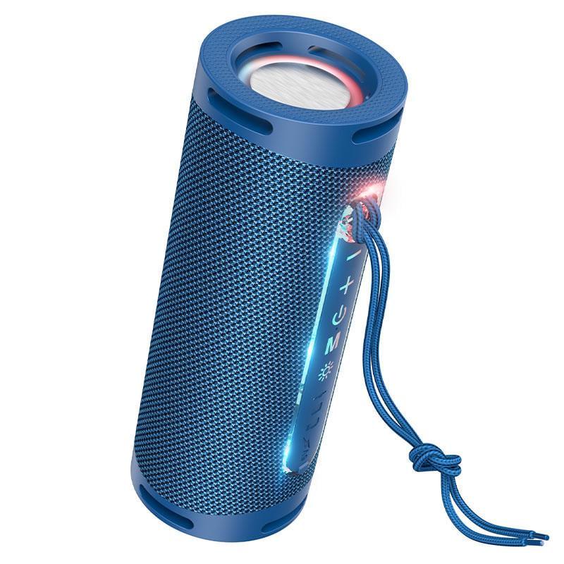 Портативная колонка Bluetooth Hoco HC9 Dazzling pulse sports Синий (00000053003_4)