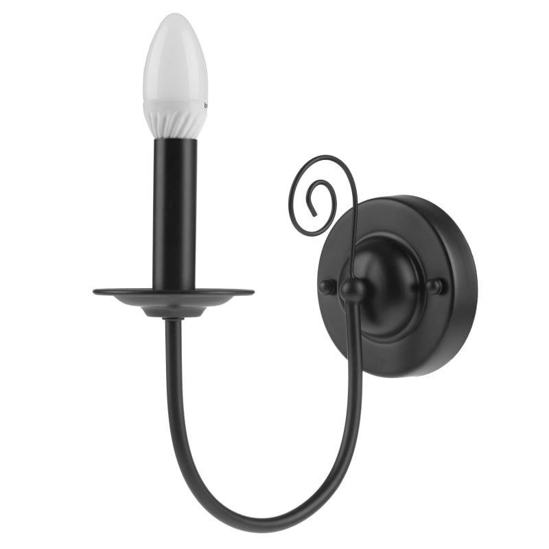 Бра Brille BKL-591W/1 E14 BK (26-486)