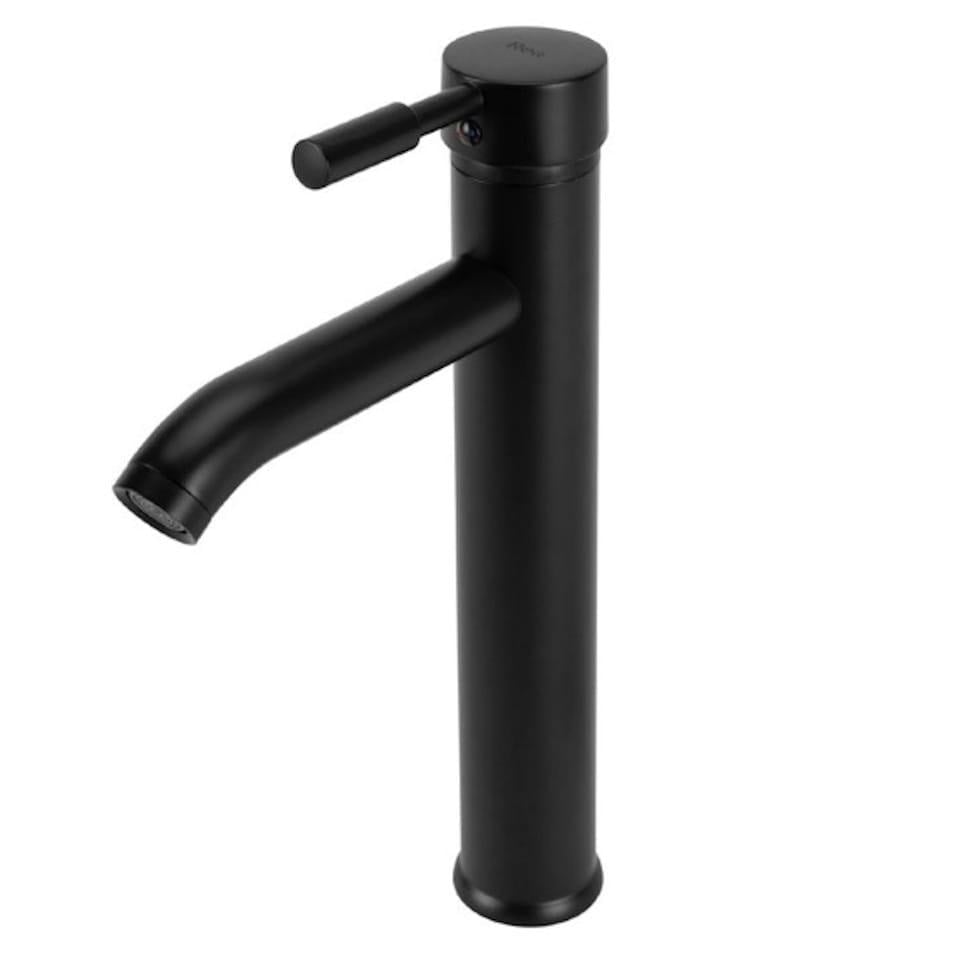 Змішувач для раковини Rea Graf одноважільний Чорний матовий (REA-B8665)