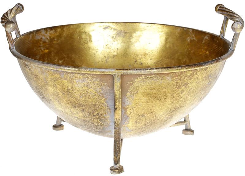 Металлическое кашпо Cornel 40,5х36,5х23 см (BD-589-152)