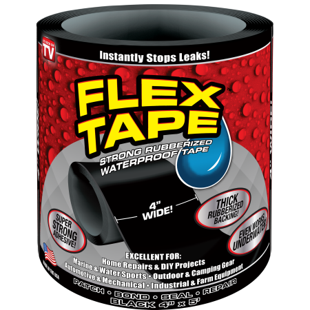 Набор клейких лент для монтажа/ремонта Waterproof Tape и Flex Tape 10 см (c9d46488) - фото 2