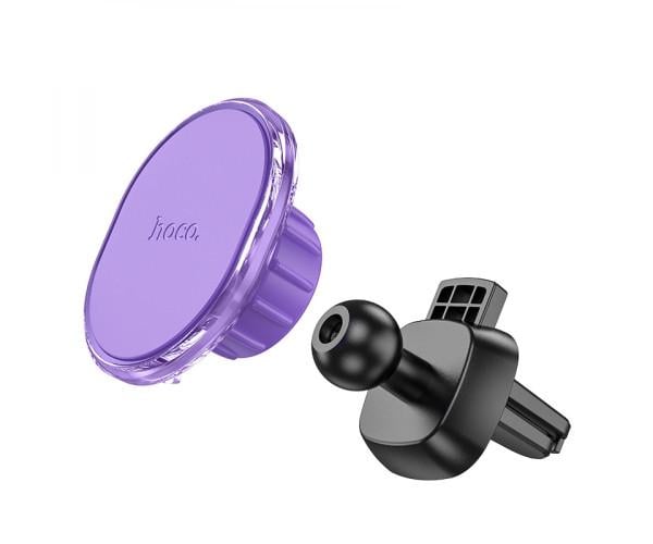 Держатель для телефона в машину Hoco H1 Crystal Magnetic на вентиляционную решетку Purple Держатель для телефона в машину Hoco H1 Crystal Magnetic на вентиляционную решетку Purple