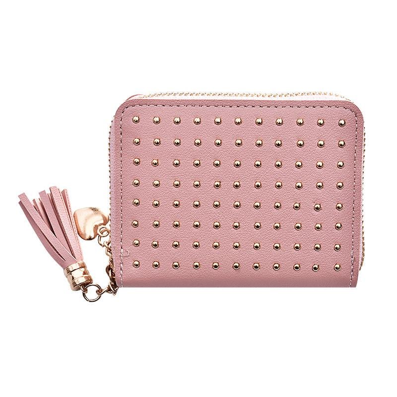 Кошелек 500.30 с сердечком и косточкой 11х9х2,5 см Розовый (10737197) Кошелек 500.30 с сердечком и косточкой 11х9х2,5 см Розовый (10737197)