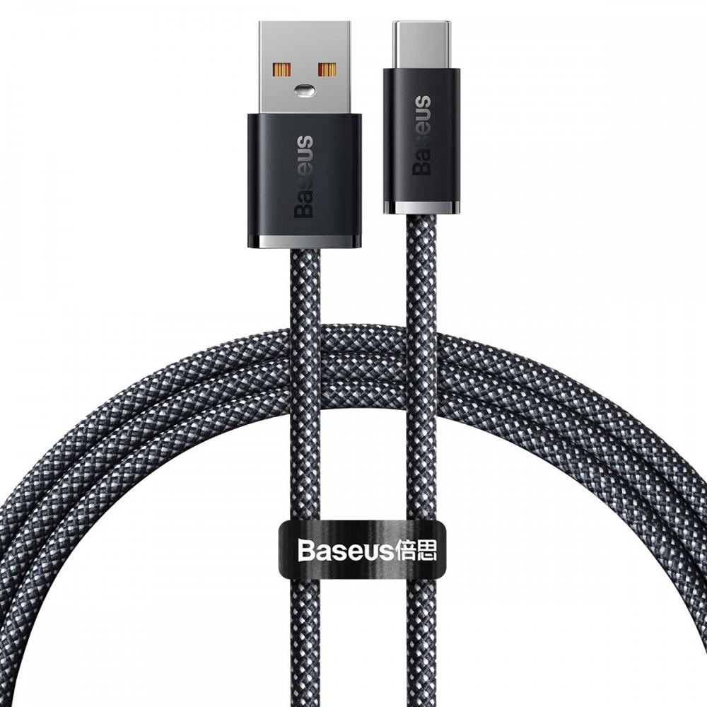 Кабель Baseus Dynamic CALD000616 Type-C 100 Вт 1 м Серый (6-2024)
