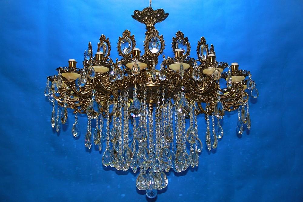 Люстра свеча Ray L406/16 GAB (IR007166) Люстра свеча Ray L406/16 GAB (IR007166)