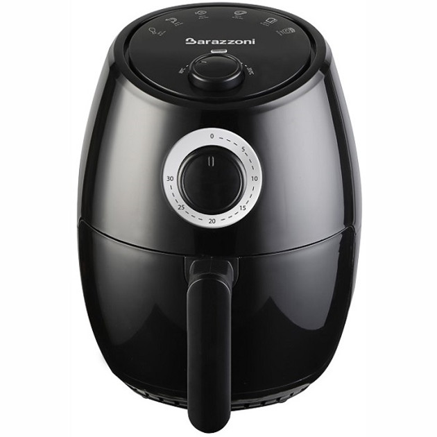 Аэрофритюрница Barazzoni 8160080 1000 Вт Черный (8-6-4950194)