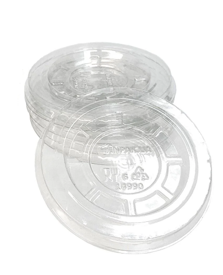 Крышка плоская з отверстием к стакану 200-500 мл 50 шт. Прозрачный (30258) Крышка плоская з отверстием к стакану 200-500 мл 50 шт. Прозрачный (30258)