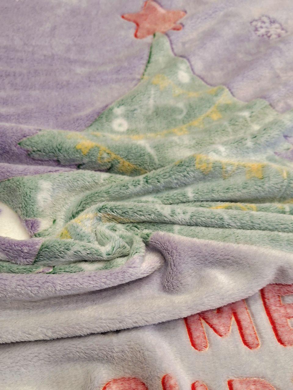 Плед новогодний флисовый Malloory Home Рождественская сказка полуторная 150x200 см (1488) - фото 6 Плед новогодний флисовый Malloory Home Рождественская сказка полуторная 150x200 см (1488) - фото 6