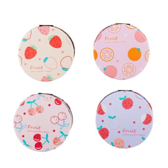 Набор косметических зеркал Elisey Fruits 8 см 4 шт. (9038-002)