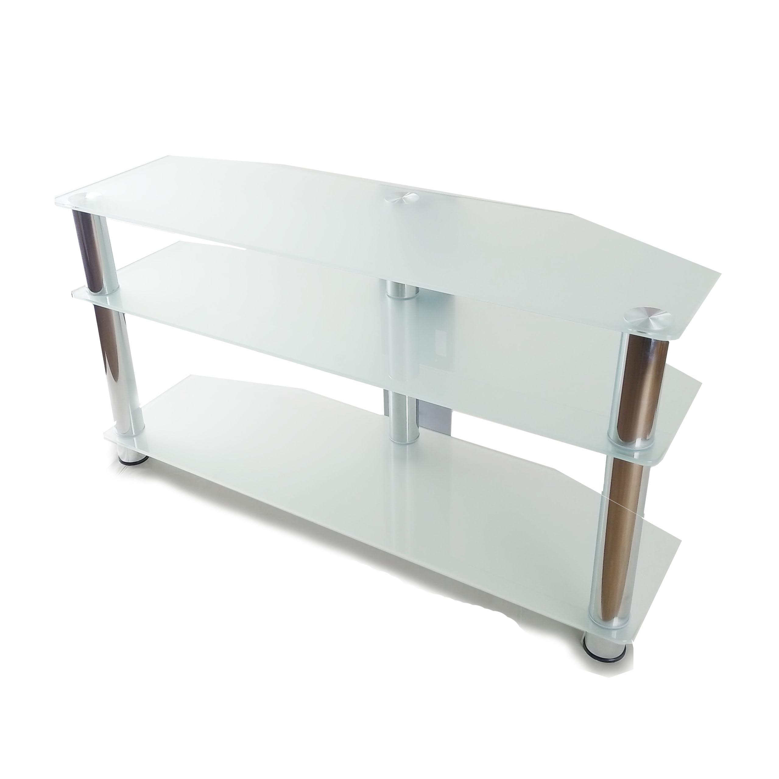 Тумба под телевизор Commus Евро new Satin Chr 20-47" 1100х350х569 мм Белый/Хром(644410136) - фото 3 Тумба под телевизор Commus Евро new Satin Chr 20-47" 1100х350х569 мм Белый/Хром(644410136) - фото 3