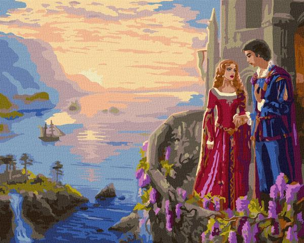 Картина по номерам Идейка Любовь Надежда 40х50 см в термопакете (КНО4809-mt)