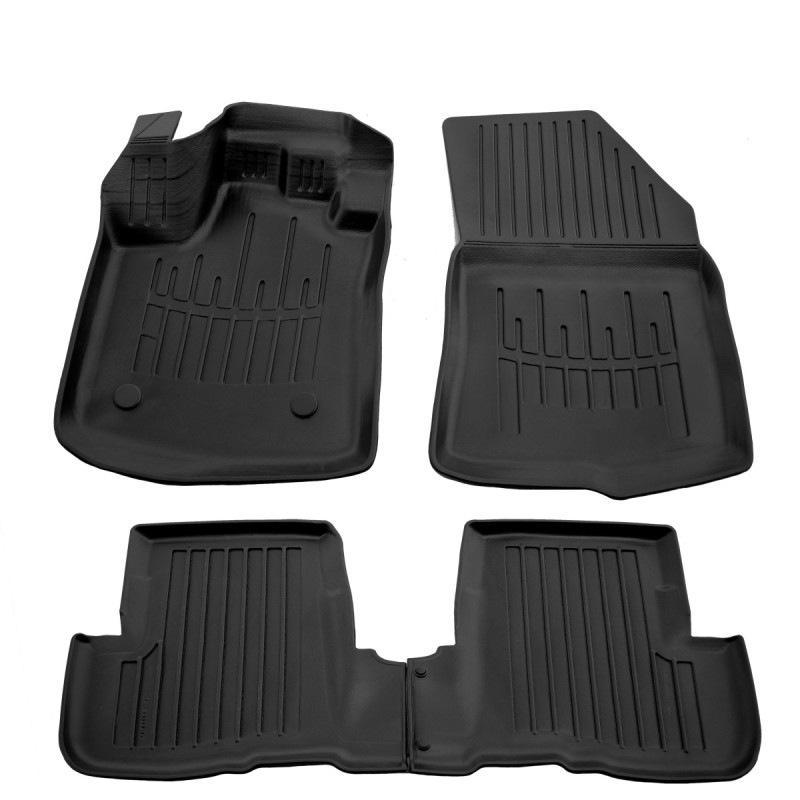 Коврики Stingray 3D Stingray для Renault Lodgy 2013-2022 гг. полиуретан Черный