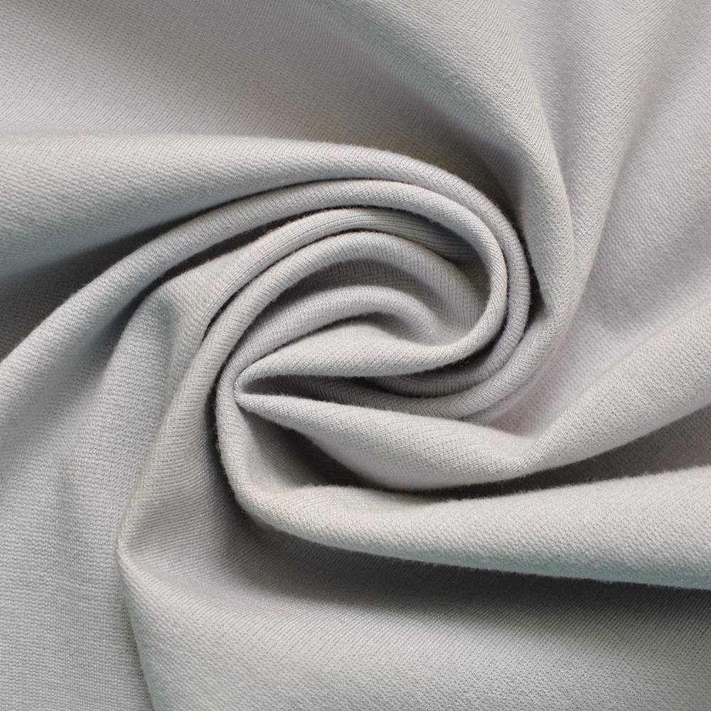 Ткань трикотаж Прага 525 гр/м2 Серо/лиловый (11921)