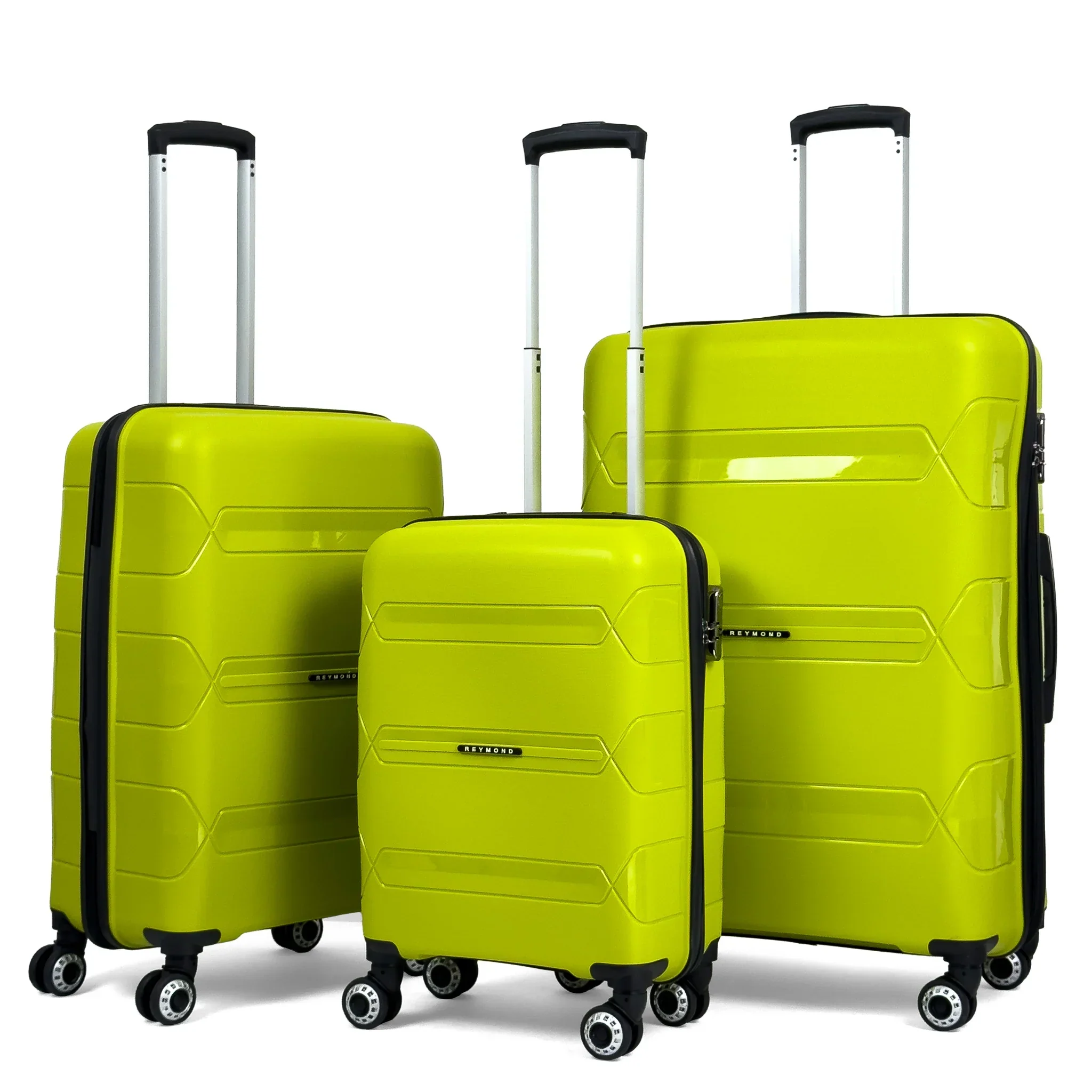 Чемодан Reymond PP007-М полипропилен с расширением на 4-х двойных колесах М 70/10 л - фото 3 Чемодан Reymond PP007-М полипропилен с расширением на 4-х двойных колесах М 70/10 л - фото 3