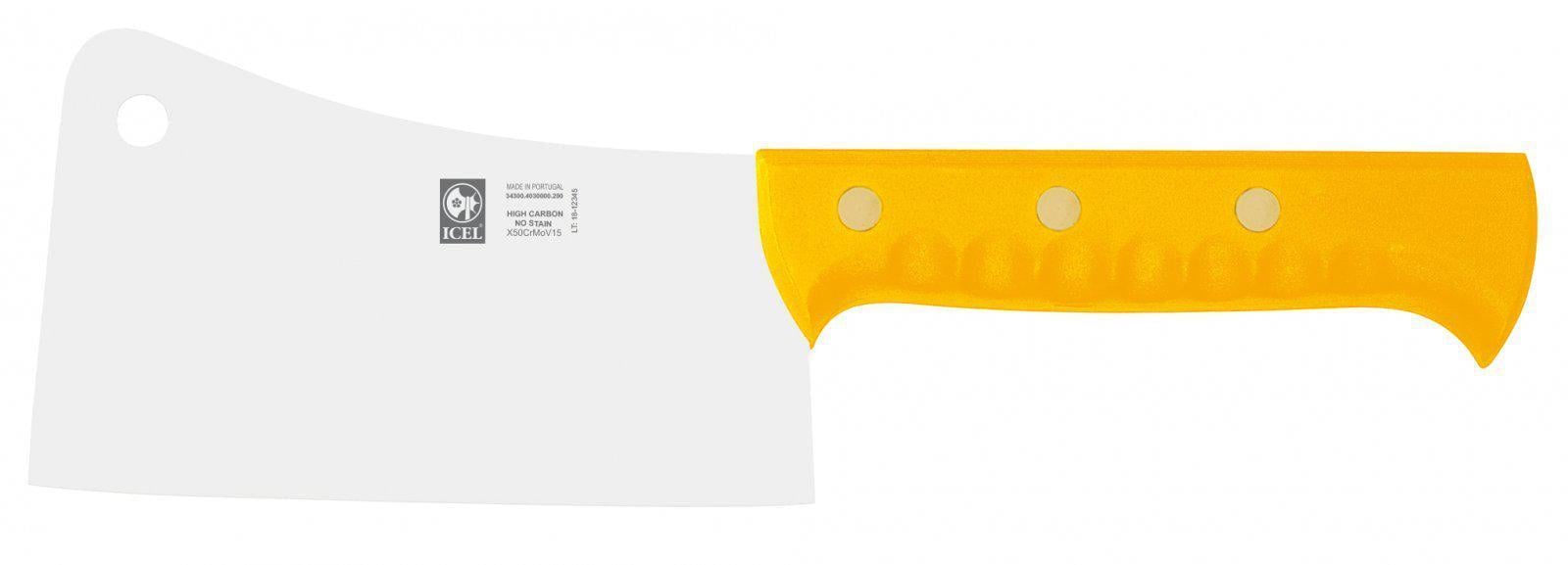 Тесак Icel Cleavers 200 мм 1,00 кг Желтый (34300.4030000.200)