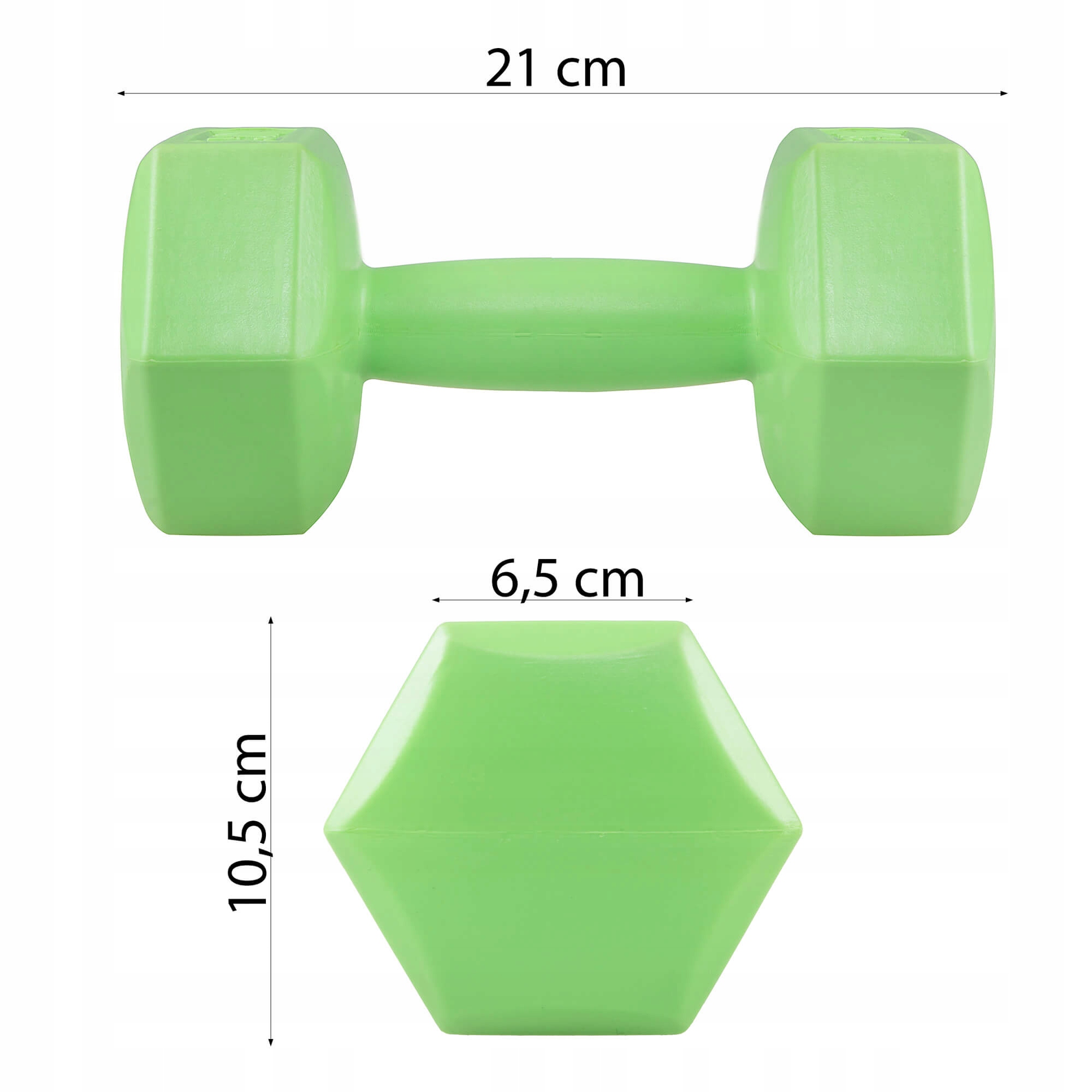 Гантели Springos Hex 2x1,5 кг FA1031 - фото 3