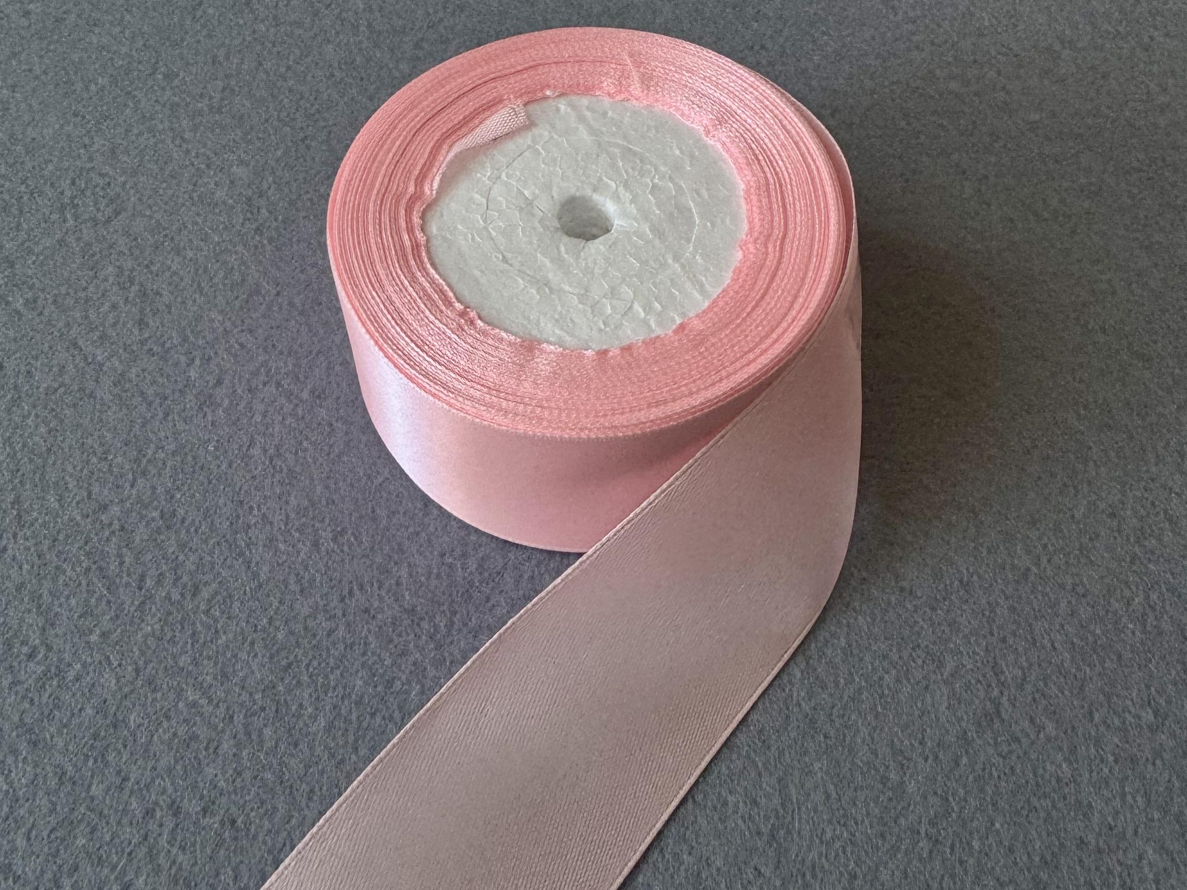 Лента атласная 4 см Розовый (22263)