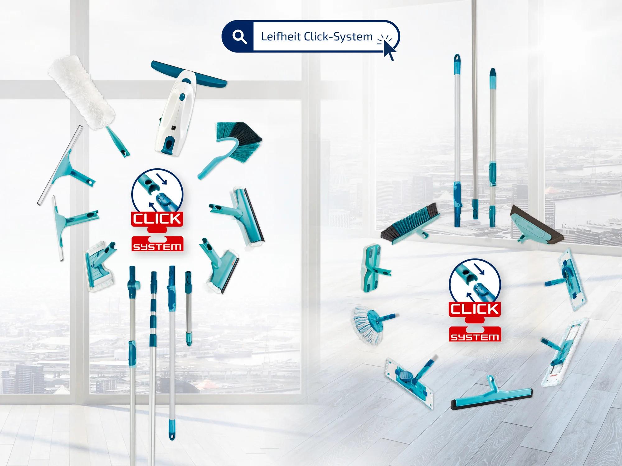 Ручка телескопічна Leifheit Click System 75-135 см (56673) - фото 6 Ручка телескопічна Leifheit Click System 75-135 см (56673) - фото 6