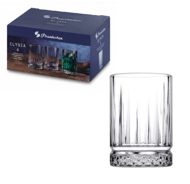 Набор стопок Pasabahce Elysia 60 мл 6 шт. Прозрачный (520242) Набор стопок Pasabahce Elysia 60 мл 6 шт. Прозрачный (520242)