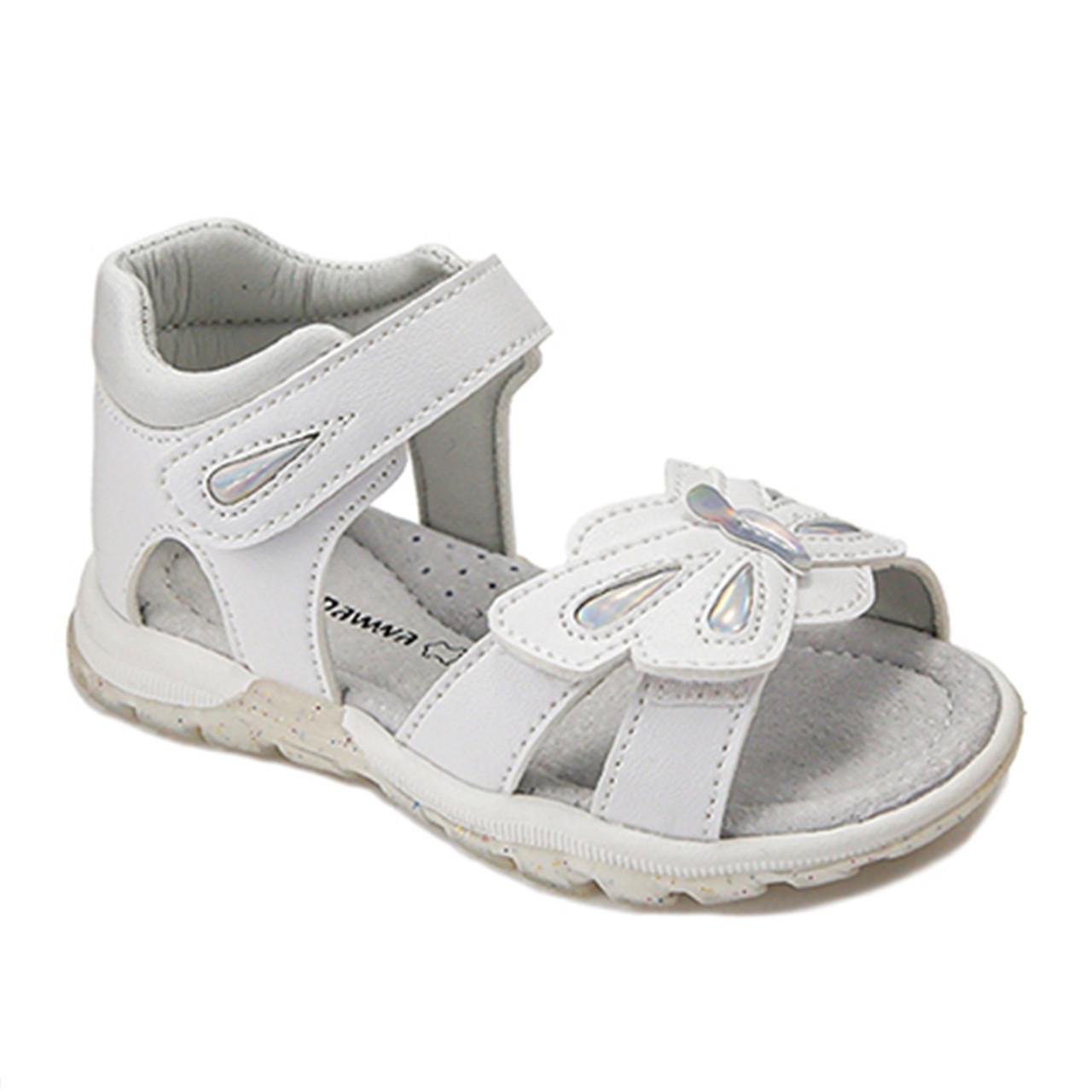 Босоніжки для дівчаток Apawwa 122512/22 р. 22 Білий