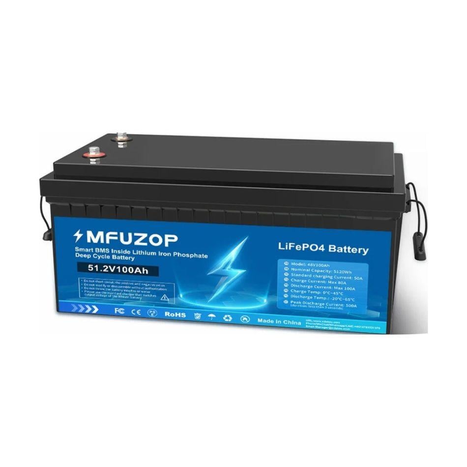 Аккумулятор MFUZOP LiFePO4 51,2 V/100 Ah Аккумулятор MFUZOP LiFePO4 51,2 V/100 Ah