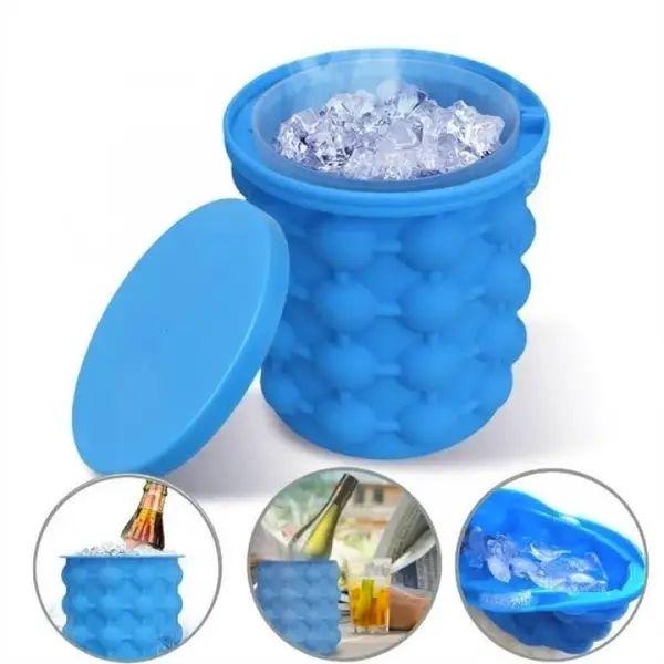 Форма для заморозки льоду Ice Cube Maker Genie до 120 кубиків (K-756544331) - фото 3