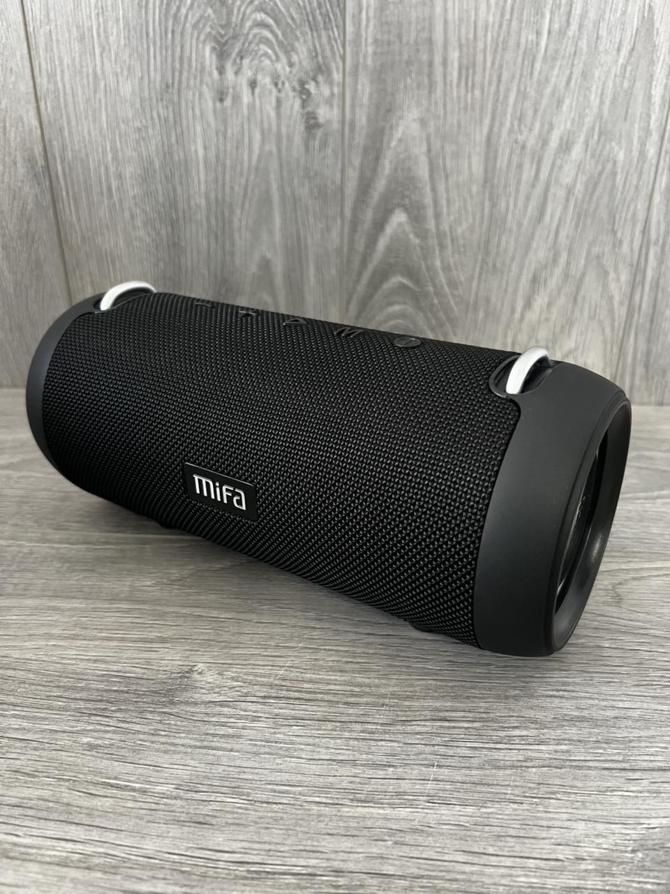 Колонка портативная Bluetooth колонка Mifa A90 мощный звук водостойкая автономная до 24 часов Black - фото 7 Колонка портативная Bluetooth колонка Mifa A90 мощный звук водостойкая автономная до 24 часов Black - фото 7