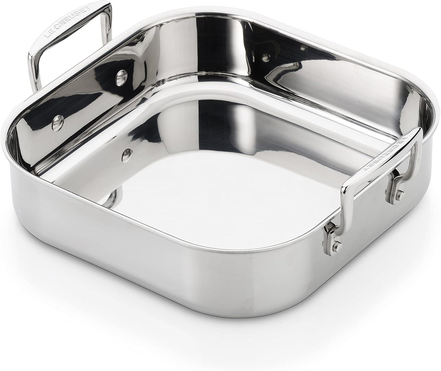 Форма для запекания Le Creuset 3-PLY 26x26x8 см (96106026000000) - фото 5 Форма для запекания Le Creuset 3-PLY 26x26x8 см (96106026000000) - фото 5