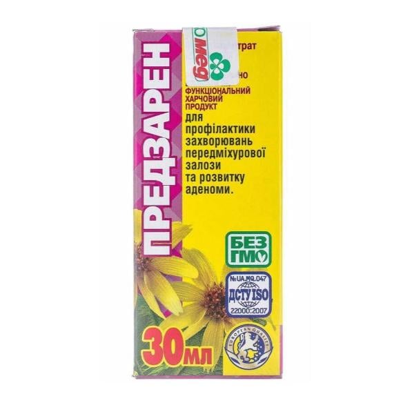 Комплекс для здоровья предстательной железы Экомед Предзарен 30 мл 15 порций (000026964)