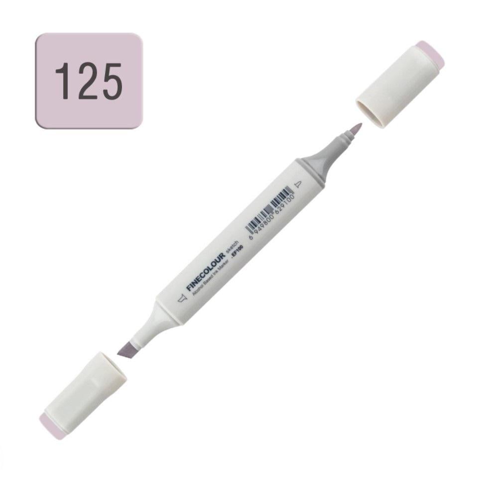 Маркер спиртовий Finecolour Sketchmarker 125 V125 Тьмяний фіолетовий (EF100-125) - фото 2