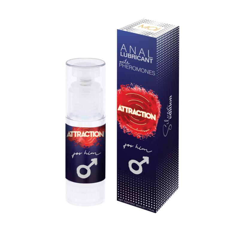 Мастило для анального сексу MAI Attraction Anal for Him на водній основі з феромонами 50 мл - фото 5