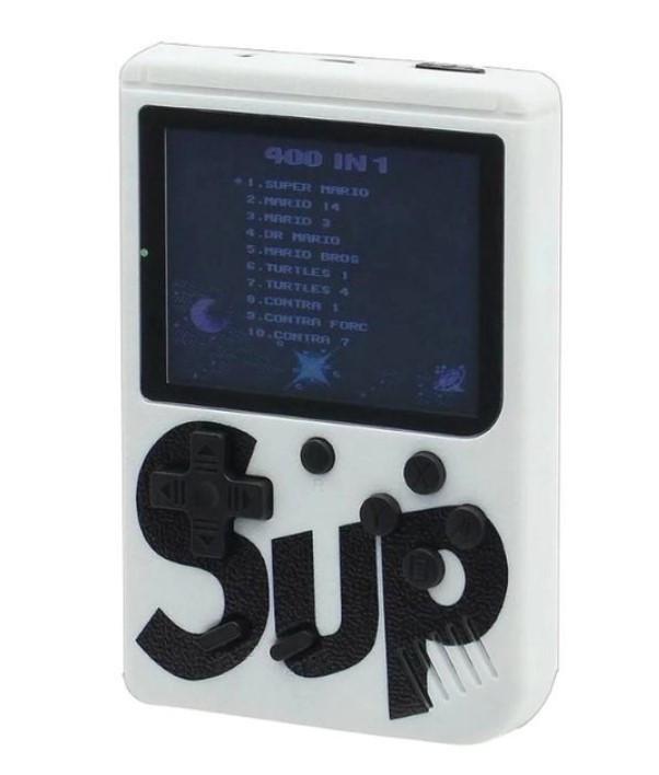 Игровая консоль с джойстиком Game Sup на 500 игр White/Red - фото 2