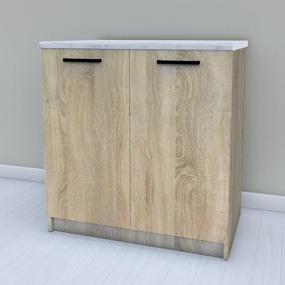 Модуль нижній шафка для кухні для зберігання посуду 800 мм Дуб сонома (М16Б)