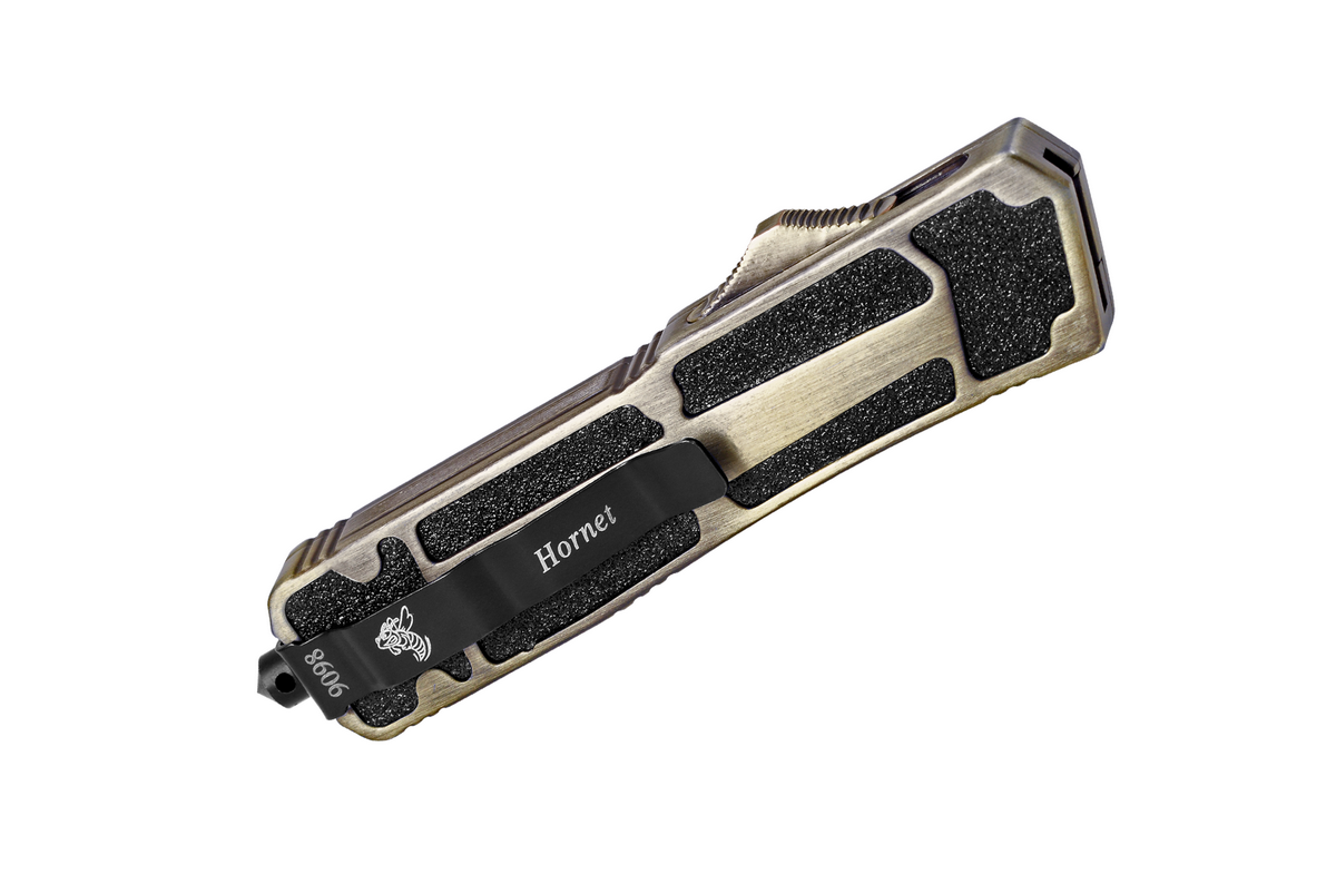 Нож охотничий выкидной Grand Way 9098 автоматический - фото 3