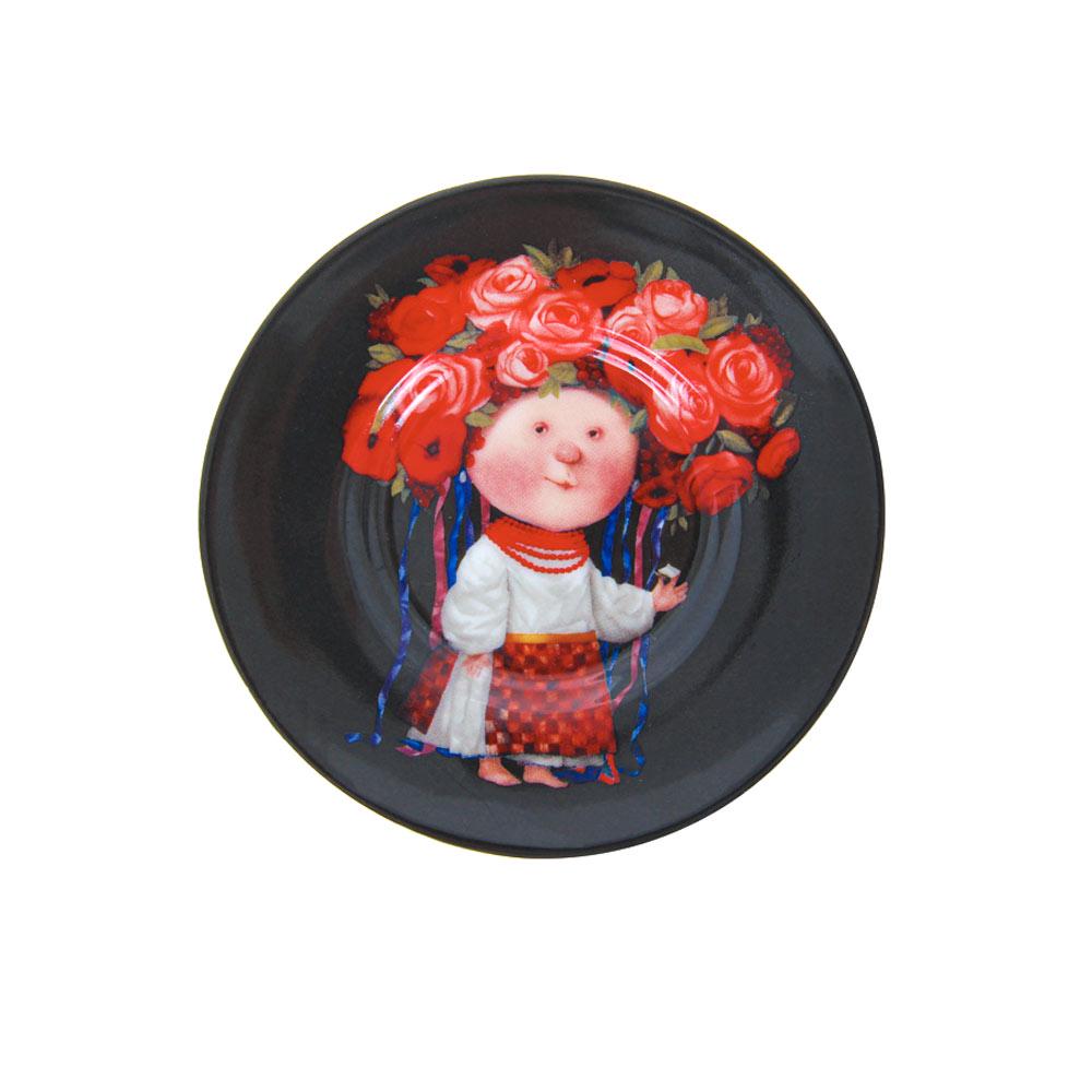 Чашка кавова порцелянова Lefard Україночка з блюдцем 75 мл (924-669) - фото 3 Чашка кавова порцелянова Lefard Україночка з блюдцем 75 мл (924-669) - фото 3