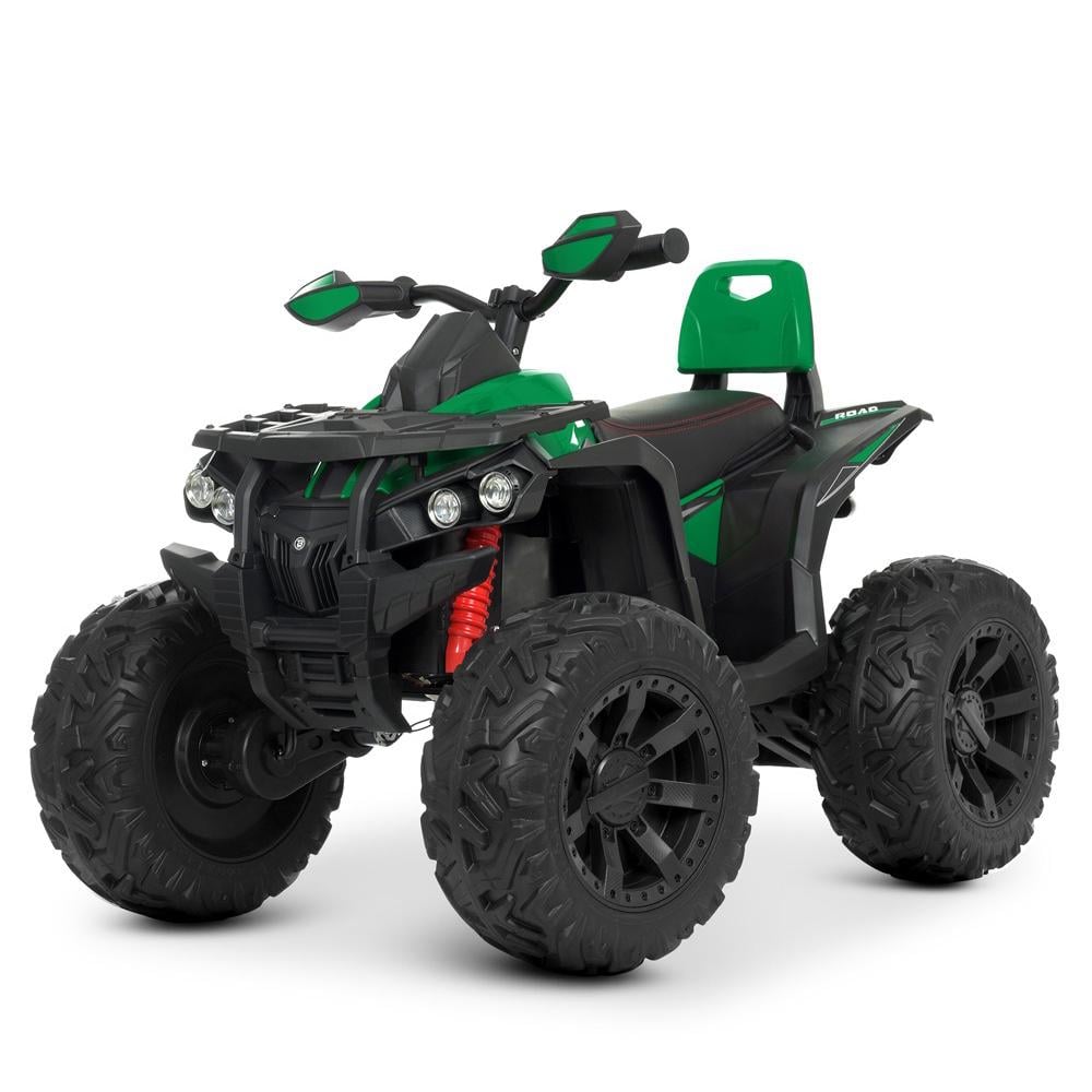 Детский электроквадроцикл Bambi 180W 4WD M 4795EBLR Зеленый (534433479)