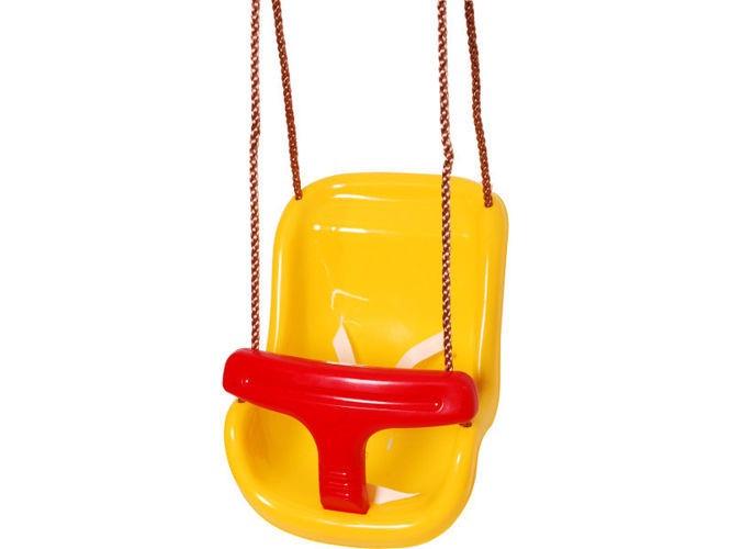 Качели детские Just Fun 2в1 Желто-красный (2PR02-01B1.31)
